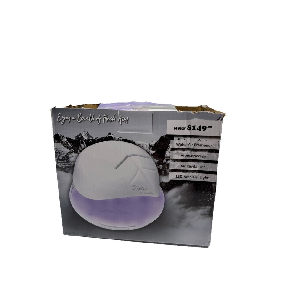 HYLA Revive Water Air Freshener Aroma Therapy Scent Diffuser w LED Light